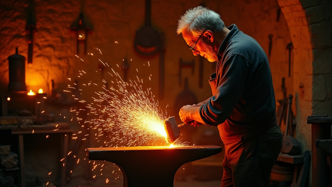 Atelier de forge artistique