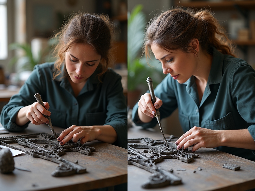 Restauration d'une pièce ancienne